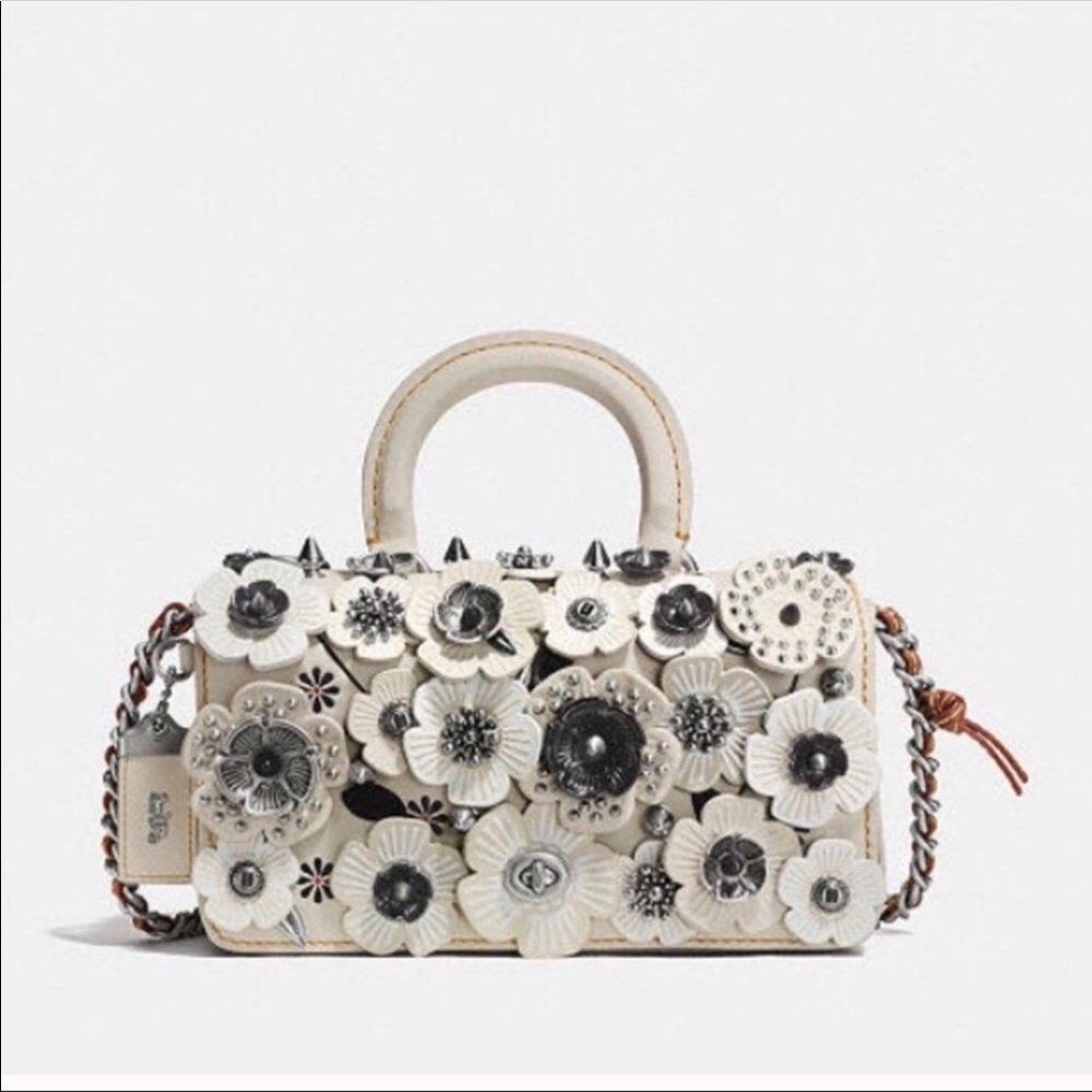 Coach 1941 double dinky tea rose bag